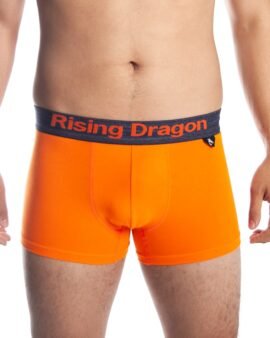 ROPA INTERIOR BOXER NARANJA ALGODON RISING DRAGON