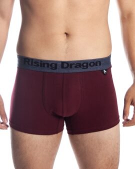 ROPA INTERIOR BOXER VINO ALGODON RISING DRAGON